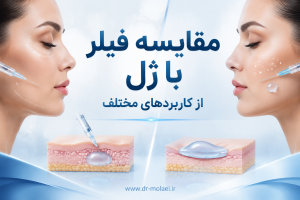 مقایسه فیلر با ژل
